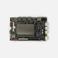 Motherboard RK3576 Berdaya Komputasi Tinggi untuk Kecerdasan Buatan, Layar Ganda 4K EDP LVDS, Mesin Periklanan, Komunikasi Manusia-Komputer
