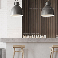 Panneau acoustique en bois à lattes sur mesure, noyau en polyester écologique, panneau insonorisant pour utilisation murale ou au plafond dans un home cinéma