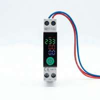 Nouveau modèle – Interrupteur intelligent Wi-Fi 1P+N 63A 110V 220V avec compteur d'énergie Kwh et disjoncteur temporisé pour usage domestique intelligent