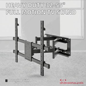 精美设计全动式电视支架 VESA 400mmx400mm 电视壁挂支架 旋转电视支架 - Product Image 2
