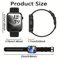 Nouvelle montre connectée 2026 pour hommes et femmes, avec caméra, enregistrement vidéo, moniteur de santé, étanche, sport, fitness, appels Bluetooth, montre intelligente HD