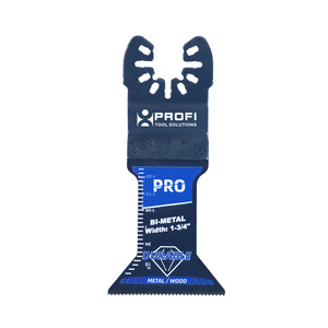 Hojas de Sierra Oscilantes Multifuncionales de Liberación Rápida de 44 mm (1 3/4 pulgadas) Personalizables para Cortar Madera y Clavos - Product Image 1