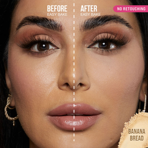 Corrector Profesional Easy Bake Translúcido, Resistente al Agua y de Larga Duración, Control de Grasa, Protector Solar Facial, Polvo Fijador de Maquillaje <span class=keywords><strong>Huda</strong></span> - Product Image 6