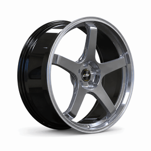 LS8008 Custom Color 18 Inch Alloy Passenger Car <b>Wheel</b> 5 <b>Spoke</b> Rim 139.7mm PCD 5X114.3 for Retrofit Upgrade - Product Image 1