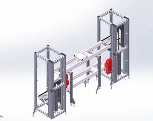 Catena di montaggio a doppia velocità catena a doppia velocità catena di montaggio finale su e giù per la catena a doppia velocità