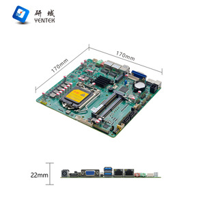 Yentek Industrial Mini Itx <b>Motherboard</b> Lga1151 Z390 Ddr4 Dual Channel 8 9 Gen <b>Cpu</b> Support 6 Sata Dual Network Ports - Product Image 1