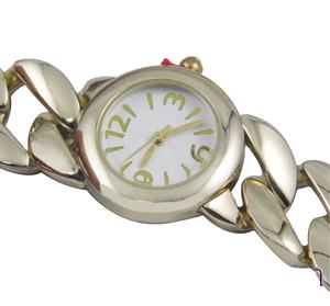 Reloj de pulsera con eslabones de cadena para mujer, elegante, barato - Product Image 1