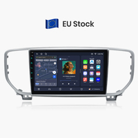 Radio de Coche Android Inalámbrico Junsun de 9 Pulgadas con Carplay para Coche de 2 Din, Radio Android para KIA Sportage 4 QL 2016-2018