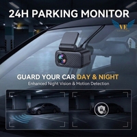 VIEVGUARB MINI Dash Cam 2K 1440P WiFi Monitor Parkir Sudut Lebar Tersembunyi Tanpa Layar