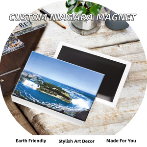 Magnet kulkas tahan lama ramah lingkungan bentuk persegi panjang keramik kustom dengan desain <span class=keywords><strong>Niagara</strong></span> untuk pencetakan - Product Image 2