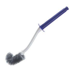 Toilet <b>Brush</b> Wall Mounted Hard Bristled <b>Round</b> Shape Durable For Bathroom Cleaning - Product Image 5