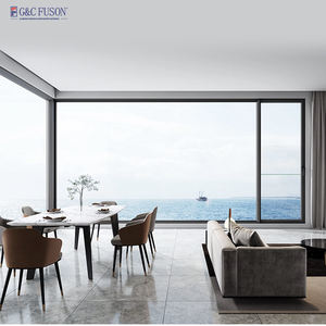 Fuson מותאם אישית גודל מודרני סגנון פתיחת 180 תואר אלומיניום קייסמנט Windows - Product Image 1