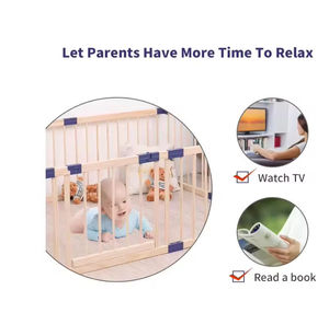 <span class=keywords><strong>Parc</strong></span> de jeu <span class=keywords><strong>octogonal</strong></span> pliable et réglable en bois avec barrière, aire de jeu modulaire portable pour bébés et tout-petits - Product Image 5