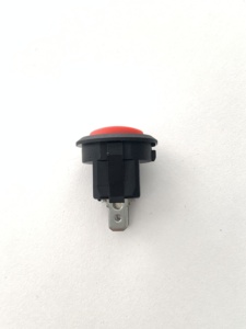 מתג נדנדה עגול 10A 250VAC עם חור הרכבה 22.8, בעל תקן TUV, התנגדות מגע, 3 פינים אנכיים, 25T105, מארז עמיד בפני להבות - Product Image 5