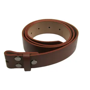 New design fashion men Snap on Brown OEM women belt pu leather Straps