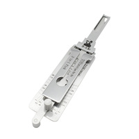 Nouveauté TOY2014 Ign Lishi 2 en 1 Ensemble de crochetage de serrures Outil manuel Adapté au décodeur Ouvre-serrures Lishi Outils de serrurier pour véhicule
