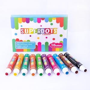 Superdots Mini Dot Rotulador Set 10 colores Niños Pintura Graffiti Juguetes Acuarela Pluma Lavable No tóxico Bingo marcador - Product Image 5