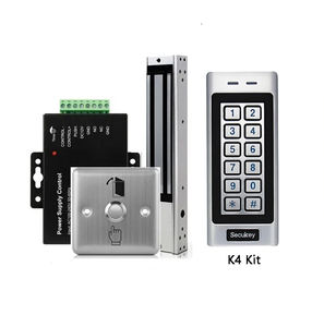 Kit de Control de Acceso de Teclado RFID con ID Keyfobs 280kg Bloqueo Magnético Push No Touch Botón de Salida DC12v Fuente de Alimentación Tuya Opcional - Product Image 2