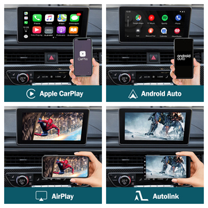 Yol üst multimedya arayüzü dekoder kablosuz Apple CarPlay Android otomatik arayüzü <span class=keywords><strong>Audi</strong></span> A3 A4 A5 A6 A7 A8 Q3 q5 Q7 - Product Image 3