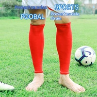 Chaussettes de compression pour le football, respirantes, anti-transpiration, anti-frottement, en nylon polyamide, pour adultes et enfants, longueur mollet