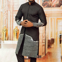 23 Nouveautés Mode Musulmane Homme : Chemises Dashiki Décontractées Imprimées, Hauts Islamiques Turcs, Robes Thobe Ethniques, Vêtements Africains de Dubaï à Manches Longues
