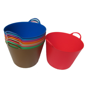 Universal <span class=keywords><strong>Flexi</strong></span> <span class=keywords><strong>Tub</strong></span>, cesta de almacenamiento de juguetes, barril de lavado, Cubo de plástico de colores 3,7 galones 14L - Product Image 3