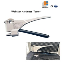 Pince de dureté Webster ASTM B647-84 0-20 HW, testeur de dureté Webster portable pour alliages d'aluminium et métaux tendres.