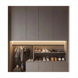 Armoire à chaussures en bois élégante, moderne et robuste, meubles pour la maison, pour la chambre à coucher et l'appartement, avec garantie de 5 ans - Product Image 1