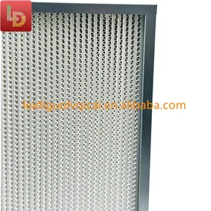 Wholesale And Retail Can Customize Aluminum Alloy Frame Stainless Steel Protective Mesh Efficient Box Filter 300*300*78