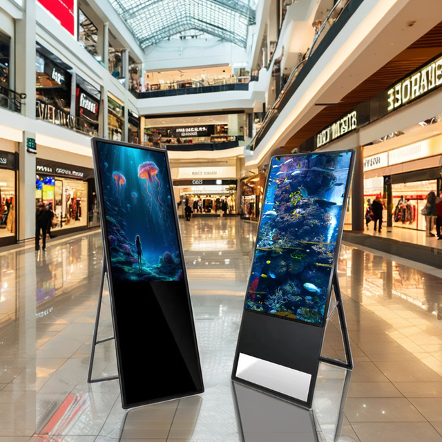 Floor Standing Interactive LCD Panel Screens Display Digital Signage Kiosk55/43/32 Inch Advertising Display Screen for Marketing