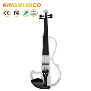 Violín Eléctrico Ligero 4/4 para Actuaciones en Escenario |   Diseño de Carrocería Moderno <span class=keywords><strong>y</strong></span> Elegante, Multicolor, Fabricación en China, Venta al por Mayor OEM/ODM - Product Image 3