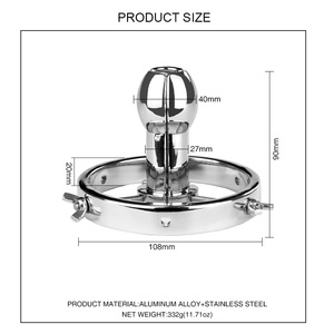 Экстремальные анальные секс-игрушки из алюминиевого сплава Регулируемые анальные расширители из нержавеющей стали для мужчин Juguetes Sexuales - Product Image 2