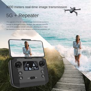 <span class=keywords><strong>KF101</strong></span> <span class=keywords><strong>MAX</strong></span> 4K GPS Drone Caméra Débutant À Distance UAV EIS Trois Axes Gimbal LED Brushless Visuel Évitement D'obstacles 3km Image - Product Image 5