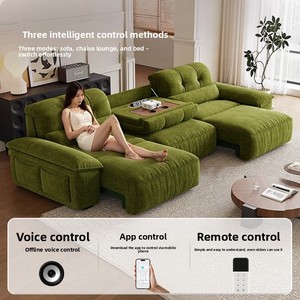 Divano Multifunzionale Elettrico Retrattile Anti-Graffio per Gatti Snow <span class=keywords><strong>Neil</strong></span> Zero Wall, con Struttura in Metallo per Soggiorno - Product Image 3