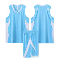 Conjunto de Uniforme de Baloncesto Personalizado sin Mangas, de una Sola Capa, 100% Poliéster, de Secado Rápido y Transpirable, para Niños y Hombres, Uniforme de Equipo en Blanco al por Mayor