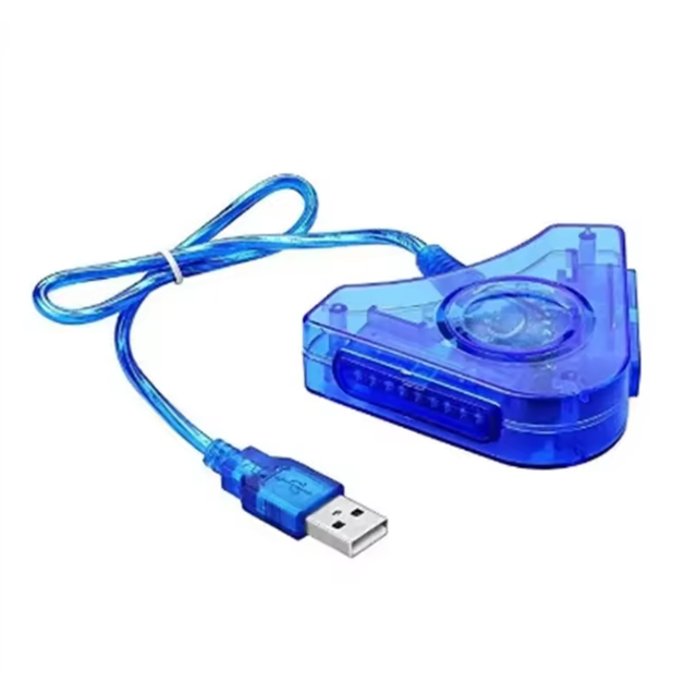 USB PS2 Player Converter for PS2 to PC PS3 Game Controller Adapter for Windows 98 ME 2000 XP VISTA