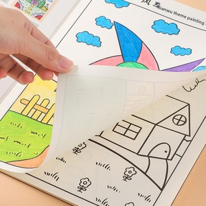 Libro da Disegno A4 per Bambini con Copertina Rigida, Quaderno per Schizzi e Disegni, Vari Temi e Motivi, Prodotto in Cina - Product Image 4
