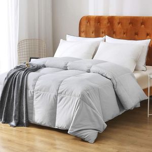 2025 Insert <span class=keywords><strong>de</strong></span> couette avec couette en <span class=keywords><strong>duvet</strong></span> <span class=keywords><strong>de</strong></span> <span class=keywords><strong>canard</strong></span> <span class=keywords><strong>de</strong></span> haute qualité <span class=keywords><strong>de</strong></span> <span class=keywords><strong>couverture</strong></span> <span class=keywords><strong>de</strong></span> peau <span class=keywords><strong>de</strong></span> pêche <span class=keywords><strong>de</strong></span> couleur grise - Product Image 2