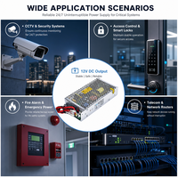 MYOKGUD Intelligente USV-Schaltnetzteil AC 220V zu DC 24V 6A Geeignet für LED-Werbeleuchtkästen und Lichtstreifen