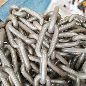 Cadena de Acero Aleado <span class=keywords><strong>SCIC</strong></span> para Piscifactorías y Acuicultura, Cadena Transportadora Soldada con Acabado de Zinc, Eslabones Medianos Estándar G50/G60/G80 19mm - Product Image 3