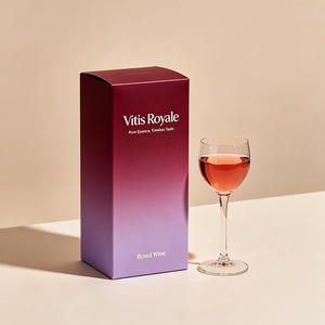 Boîte Cadeau de Luxe Personnalisée pour Bouteille de <span class=keywords><strong>Vin</strong></span> Rouge Sec avec Base et Couvercle Estampillés à Chaud en Or – Emballage Premium - Product Image 2