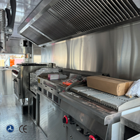 Remorque mobile de restauration rapide pour hot-dogs et glaces de 4,8 m, idéale pour les snacks et les restaurants de restauration rapide