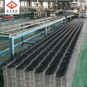 Asa Synthetic Resin Roof <b>Tiles</b> Corrugated 2.5mm-3.0mm Thickness 1050mm Width For Roofing - Product Image 1