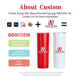 Vaso Térmico de Acero Inoxidable de 20oz con Logotipo Personalizado, Doble Pared, Recto, para Sublimación, Taza de Café Delgada con Pajita y Tapa - Product Image 3