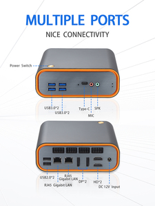 Giá rẻ NUC Mini PC với Core i3 i5 i7 12th Gen Máy tính để bàn máy tính với Dual dp và 2 HD hiển thị cổng cho nhà/bussines/giáo dục - Product Image 4