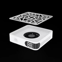Collecteur de poussière d'ongle de moteur sans brosse rechargeable d'aspiration puissante sans fil sur AB avec le nettoyeur de poussière d'ongle de machine d'aspirateur de filtre