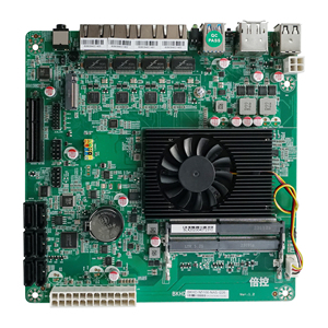 JASPER LAKE Celer-on N5105 NAS Motherboard 6 * SATA3.0 4*2.5G Nics 1 * PCIe 17x17CM Soft Routing 2 * <span class=keywords><strong>DDR4</strong></span> Firewall <span class=keywords><strong>ITX</strong></span> Mainboard - Product Image 1