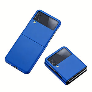 Funda para Teléfono Plegable con Bisagra para Z Flip 3/4/5/6/7, con Cierre Magnético a Prueba <span class=keywords><strong>de</strong></span> Golpes, Diseño Delgado, Material Plástico <span class=keywords><strong>de</strong></span> Color Puro - Product Image 3