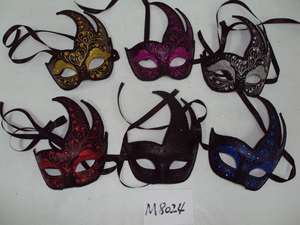 Masque vénitien pour femme, demi-visage, masque de <span class=keywords><strong>loup</strong></span> pour le Mardi Gras - Product Image 2