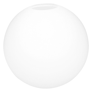 Abat-jour de <span class=keywords><strong>remplacement</strong></span> en forme de boule pour <span class=keywords><strong>luminaire</strong></span> en verre opale givré à ouverture par le haut soufflé par la bouche - Product Image 1